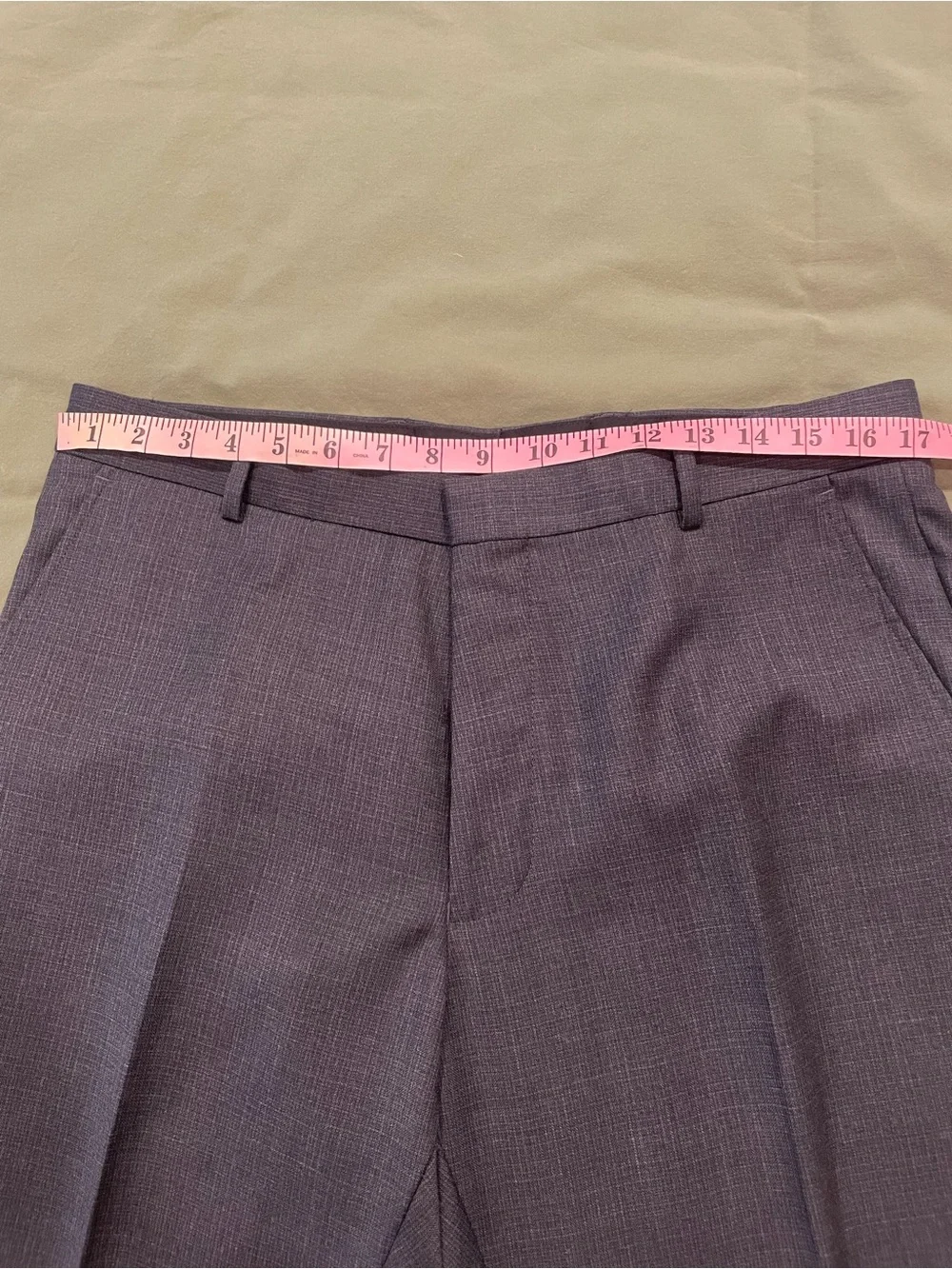 Jos. A. Bank Men's Dark Gray Slim Fit 41R Two-Button Suit 35W